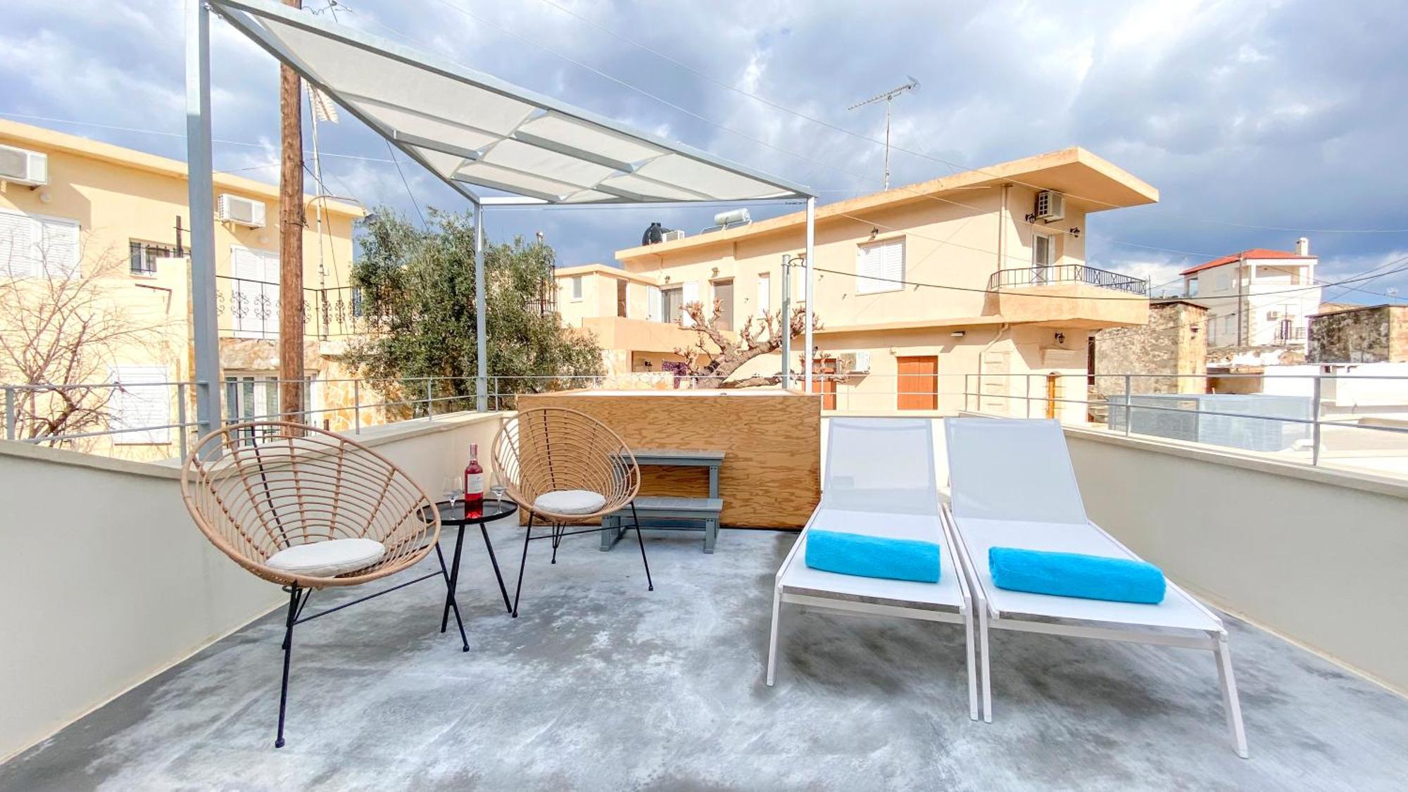 Sun Stone Villas Chania  ภายนอก รูปภาพ