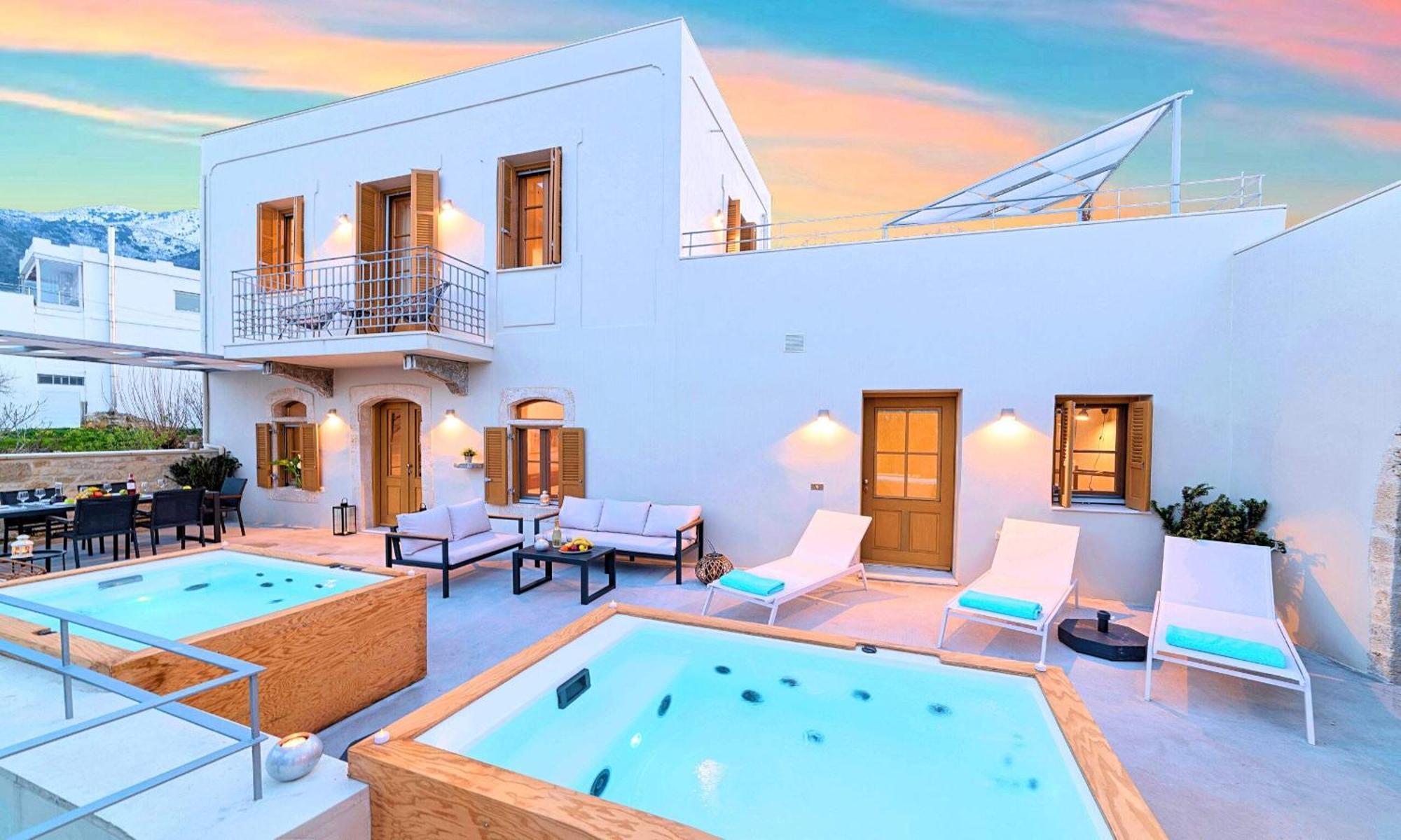 Sun Stone Villas Chania  ภายนอก รูปภาพ