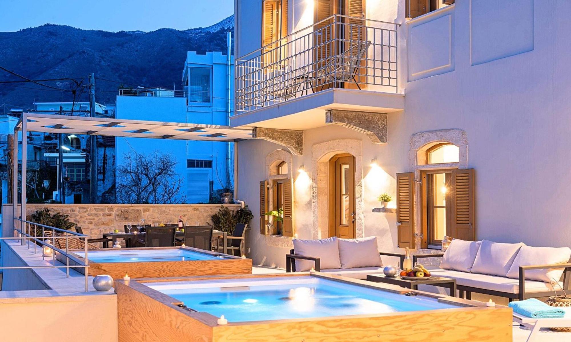 Sun Stone Villas Chania  ภายนอก รูปภาพ
